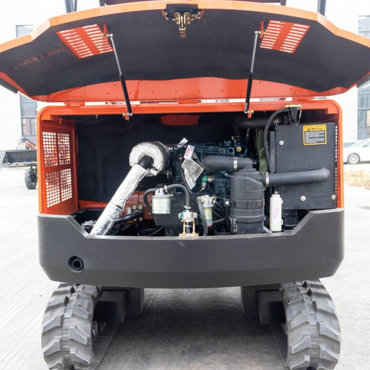 How often do you need to change the hydraulic oil for your mini excavator?