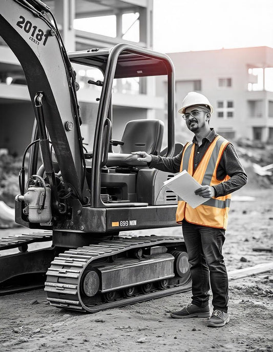 Mini Excavator Parts and Anatomy