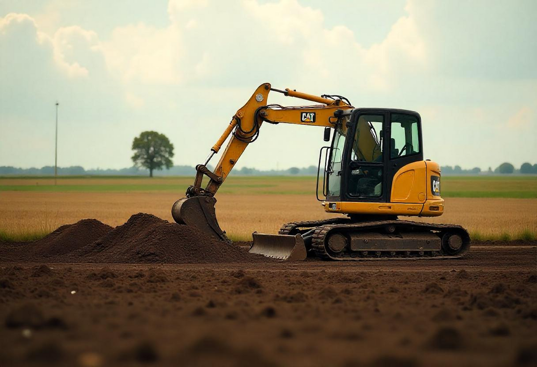 Mini Excavators for Modern Farming