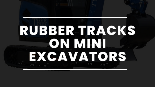 Rubber Tracks on Mini Excavators