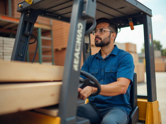 Why Top Construction Material Warehouses Are Switching to Electric Forklifts