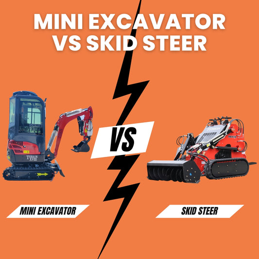 Mini Excavator Vs Skid Steer: Which Is Right for Your Project?