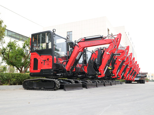operating mini excavators