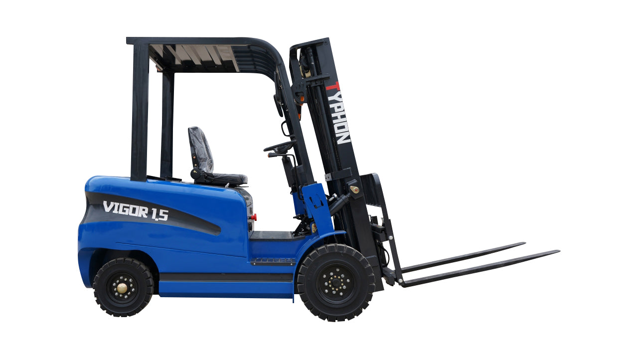 TYPHON VIGOR 1.5 Blue Electric Forklift 1.5 Ton Lifter