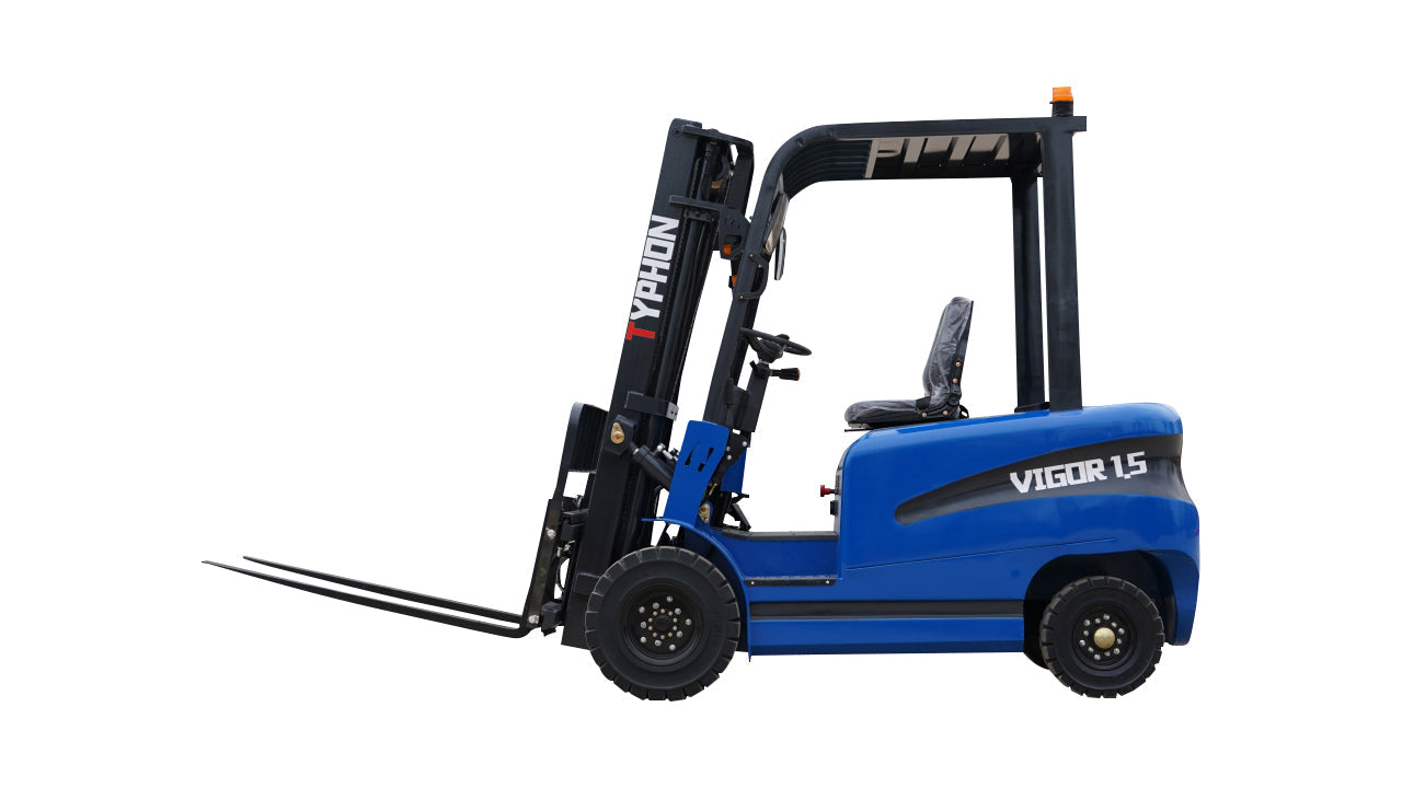 TYPHON VIGOR 1.5 Blue Electric Forklift 1.5 Ton Lifter