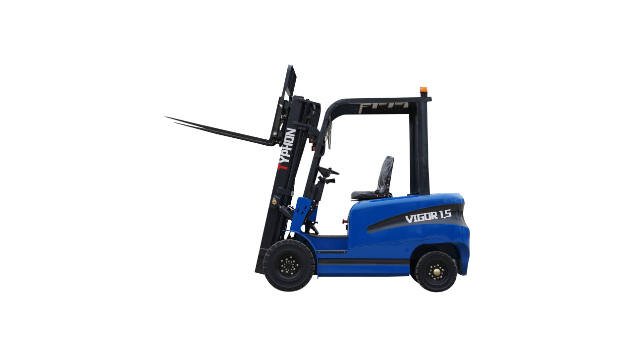 TYPHON VIGOR 1.5 Blue Electric Forklift 1.5 Ton Lifter