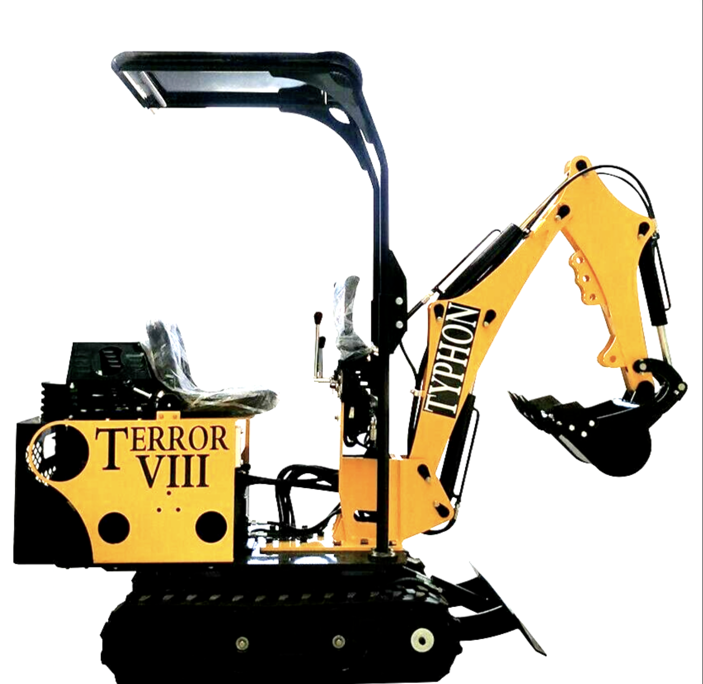 TYPHON TERROR On Tracks VIII 800kg Mini Excavator