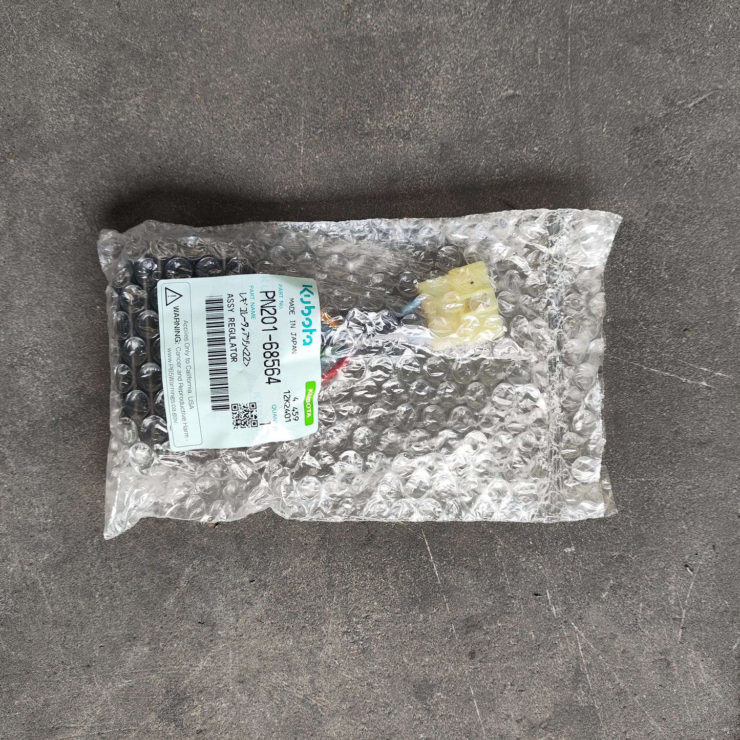 Kubota D722 Rectifier PN201-68564 Geunine