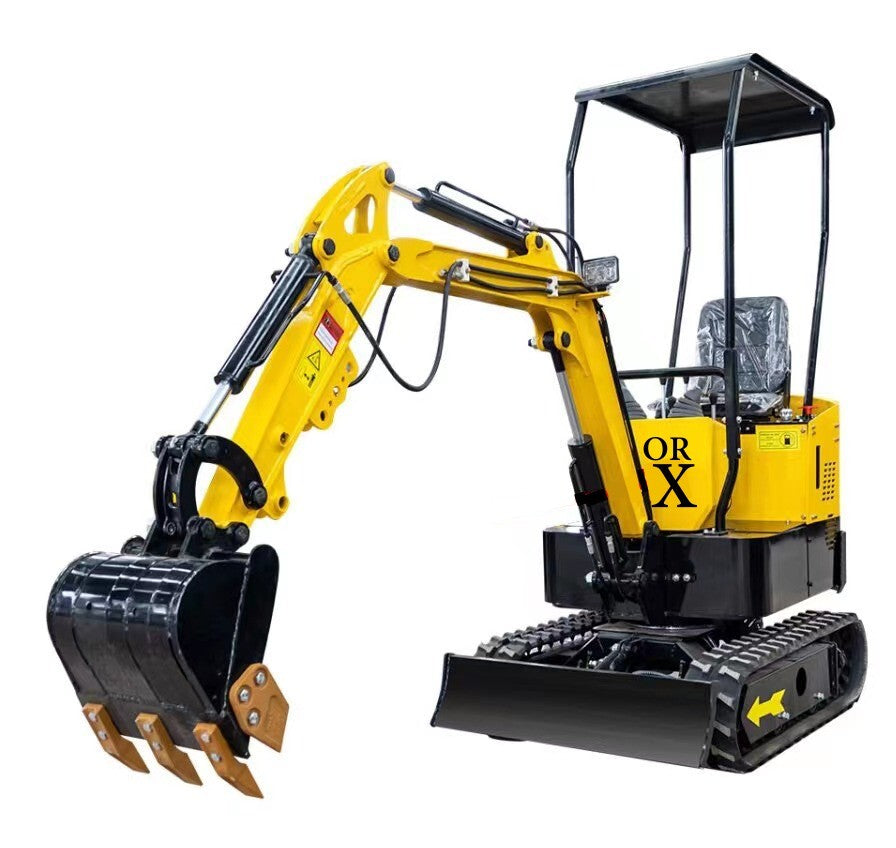 TYPHON TERROR X STORM Mini Excavator – 1 Ton Trench Digger with Canopy, 380mm Wide Bucket - New Excavator For Sale
