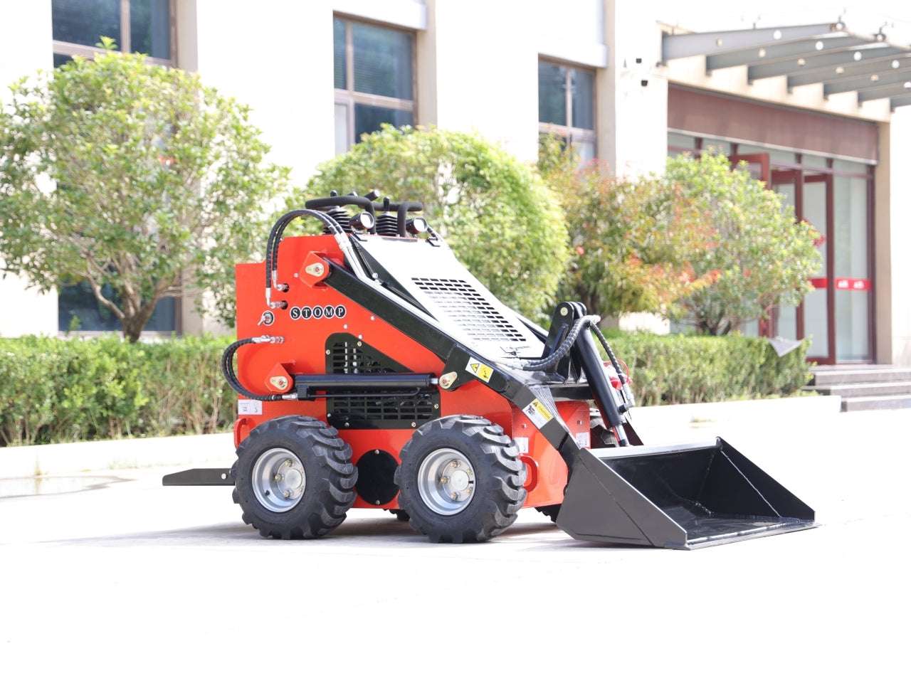TYPHON STOMP 1,800lbs Mini Skid Steer 21 HP Wheel Honda GX630 - New Excavator For Sale