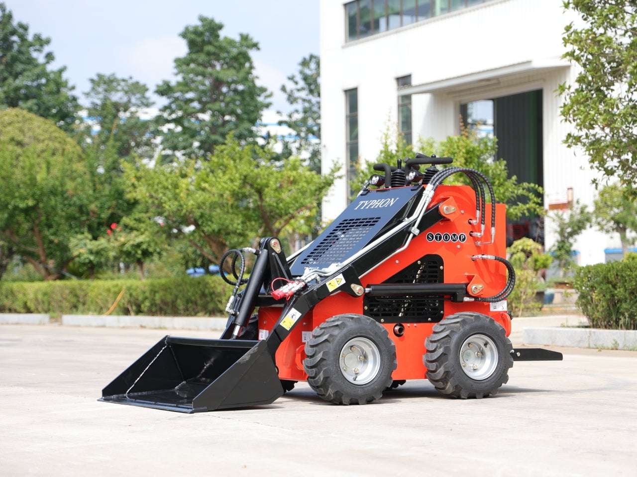 TYPHON STOMP 1,800lbs Mini Skid Steer 21 HP Wheel Honda GX630 - New Excavator For Sale