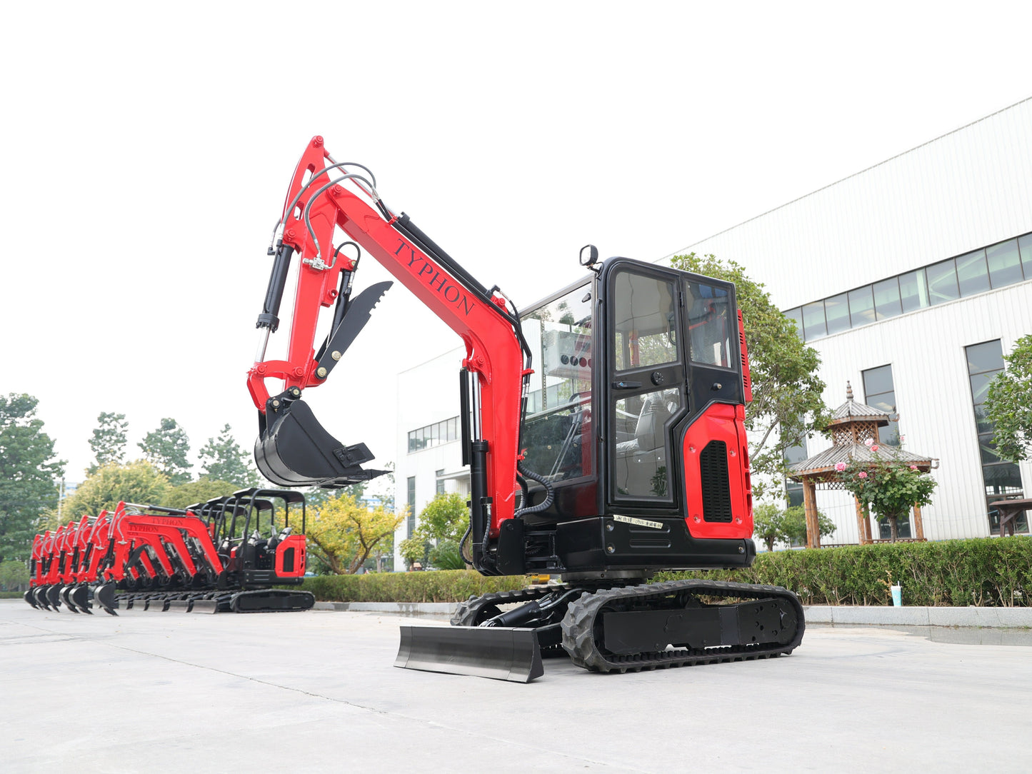 TYPHON TERROR X2 Mini Excavator 2.7 Ton EPA Diesel Perkins Engine - New Excavator For Sale