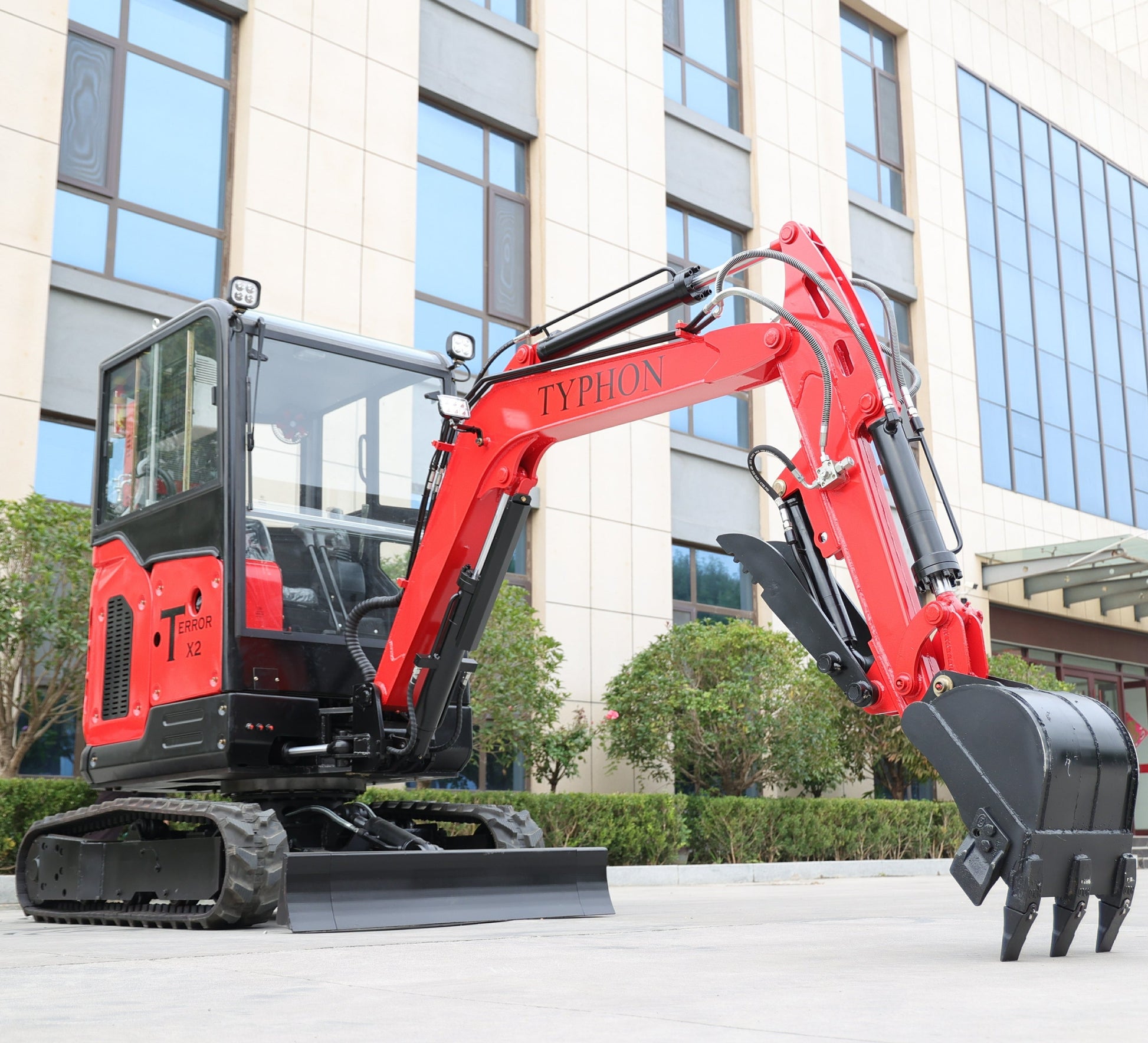 TYPHON TERROR X2 Mini Excavator 2.7 Ton EPA Diesel Perkins Engine - New Excavator For Sale