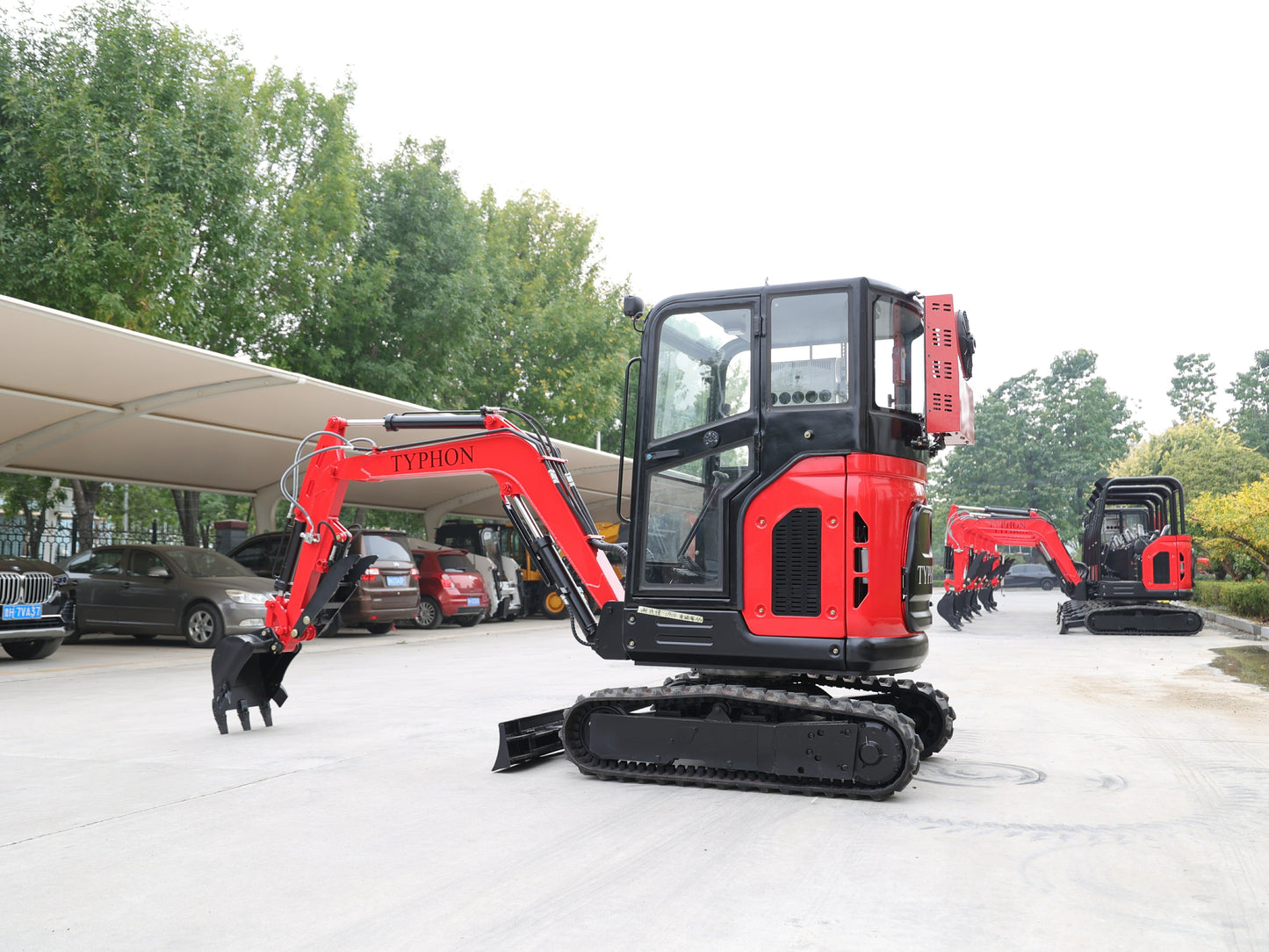TYPHON TERROR X2 Mini Excavator 2.7 Ton EPA Diesel Perkins Engine - New Excavator For Sale