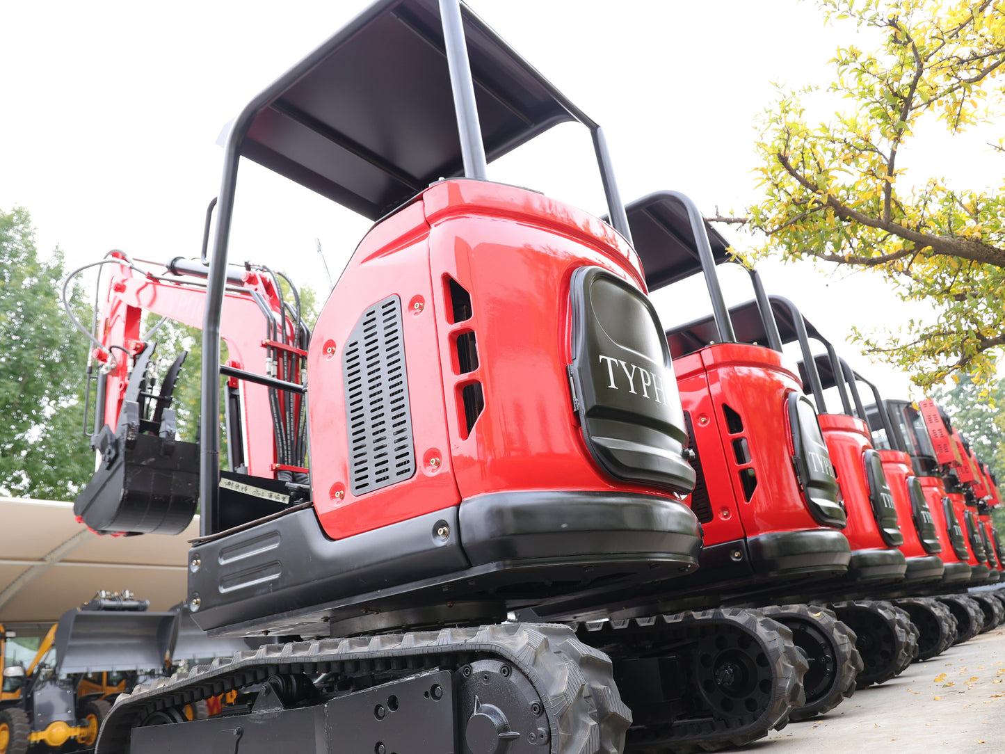TYPHON TERROR X2 STORM Mini Excavator 2.5 Ton Diesel Perkins Engine - New Excavator For Sale