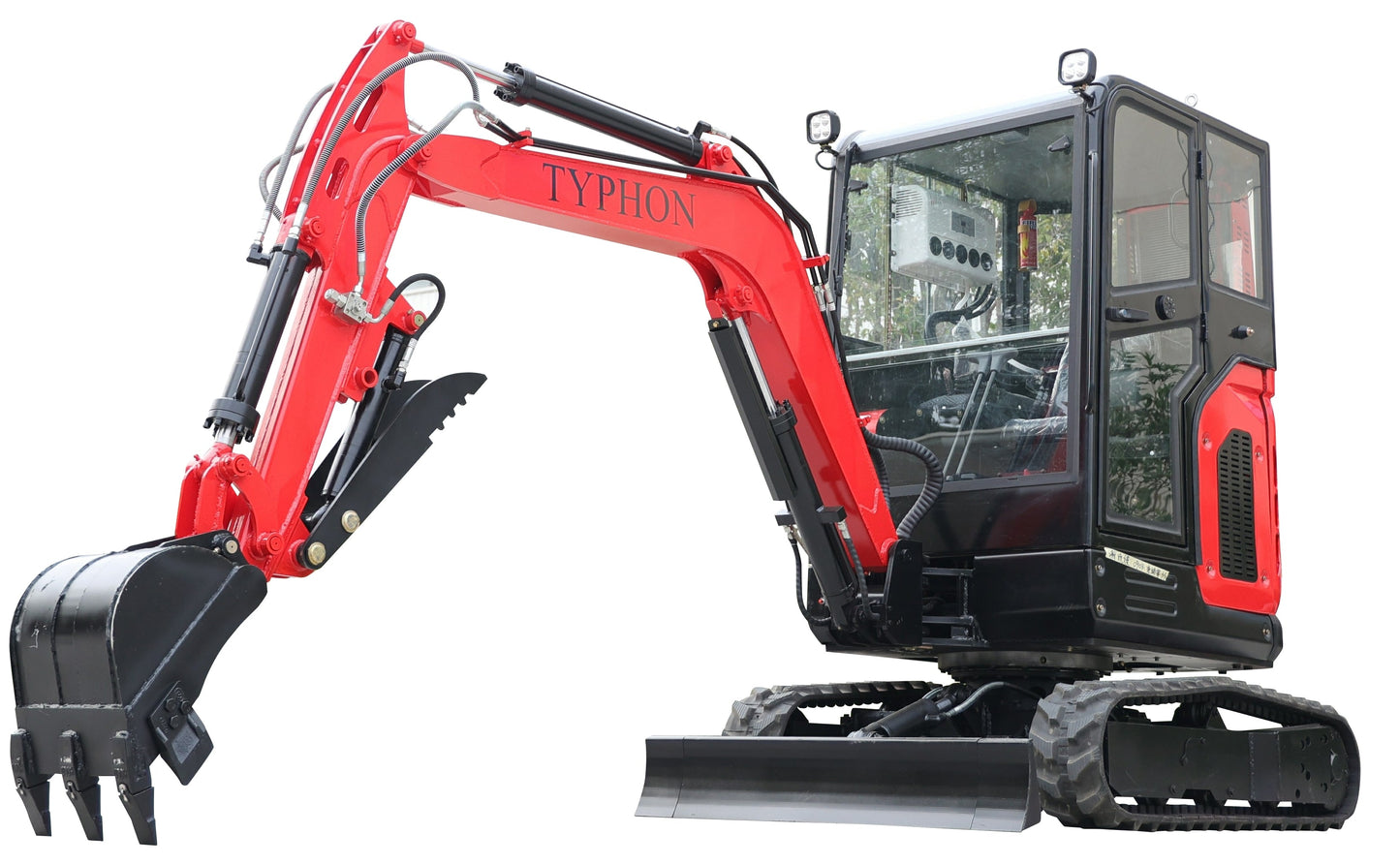 TYPHON TERROR X2 Mini Excavator 2.7 Ton EPA Diesel Perkins Engine - New Excavator For Sale