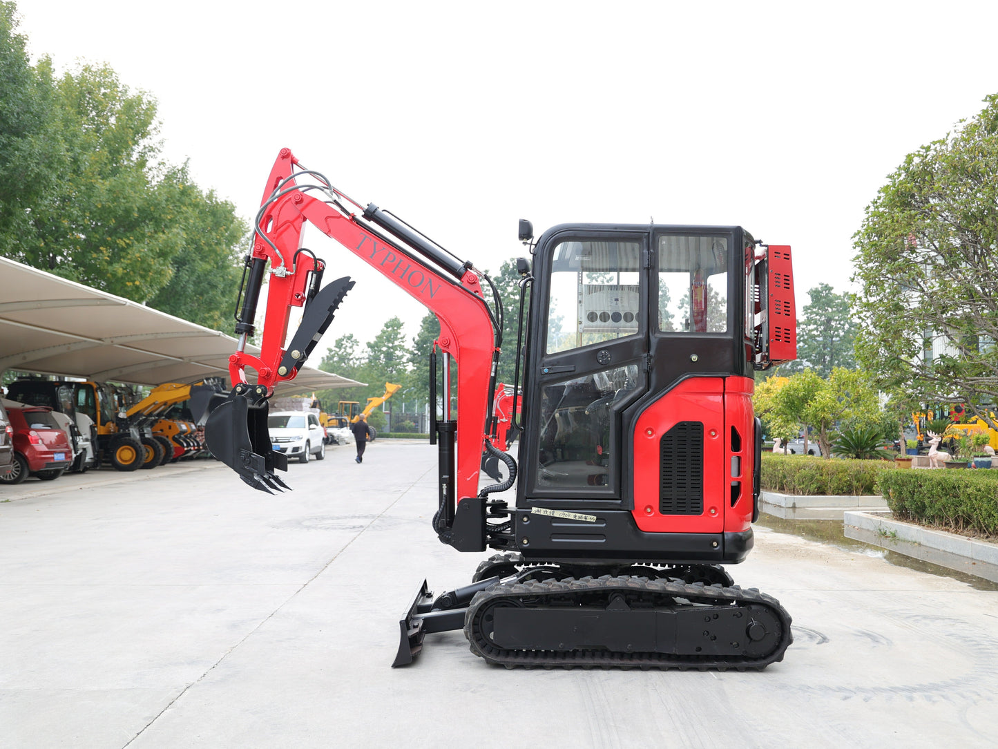 TYPHON TERROR X2 Mini Excavator 2.7 Ton EPA Diesel Perkins Engine - New Excavator For Sale