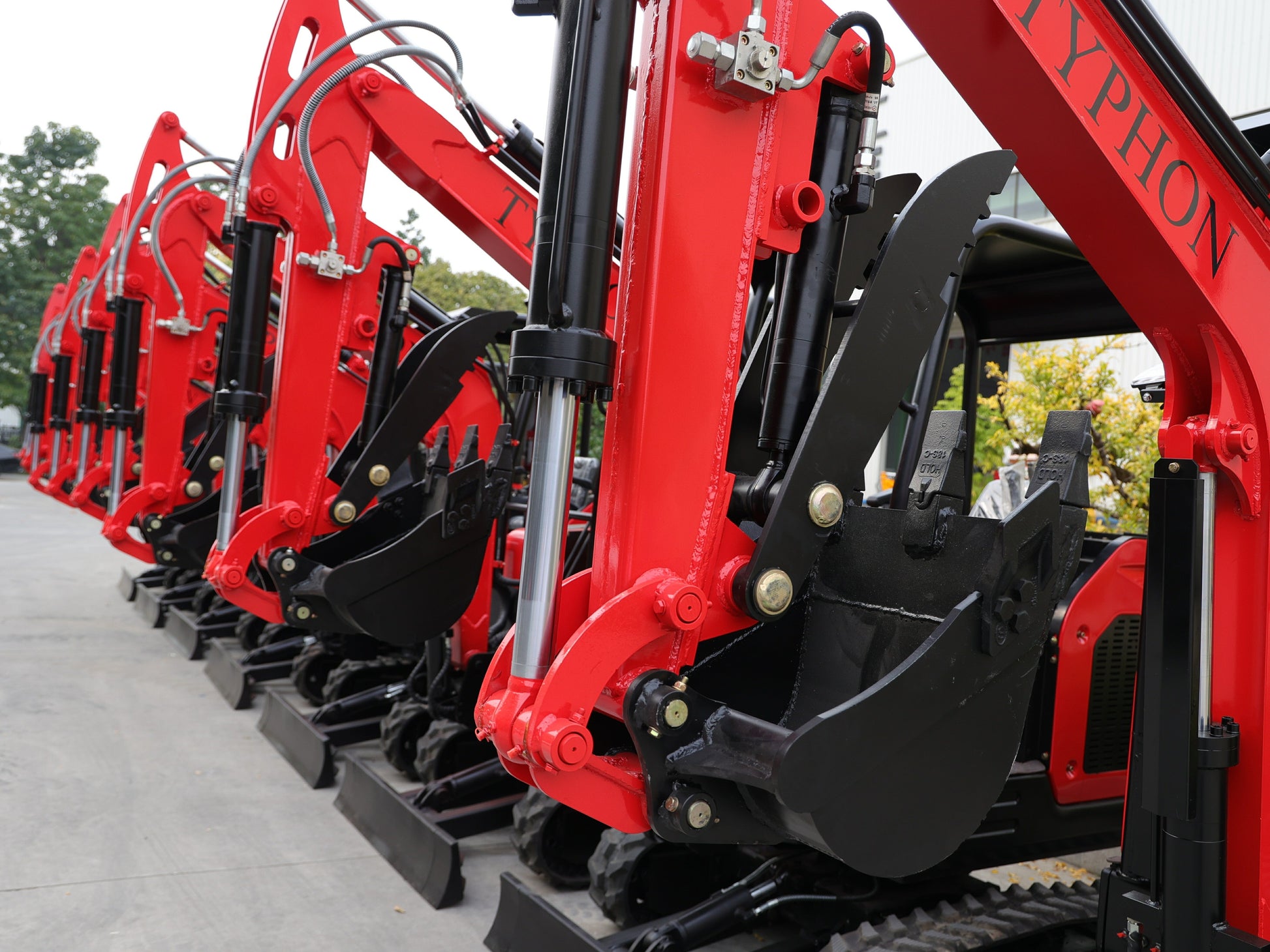 TYPHON TERROR X2 STORM Mini Excavator 2.5 Ton Diesel Perkins Engine - New Excavator For Sale