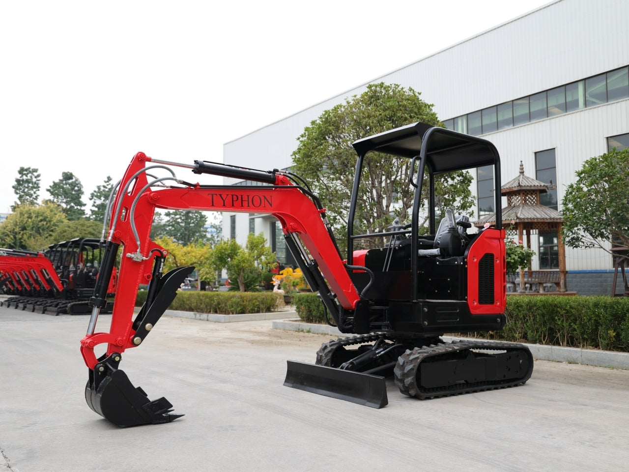 TYPHON TERROR X2 STORM Mini Excavator 2.5 Ton Diesel Perkins Engine - New Excavator For Sale