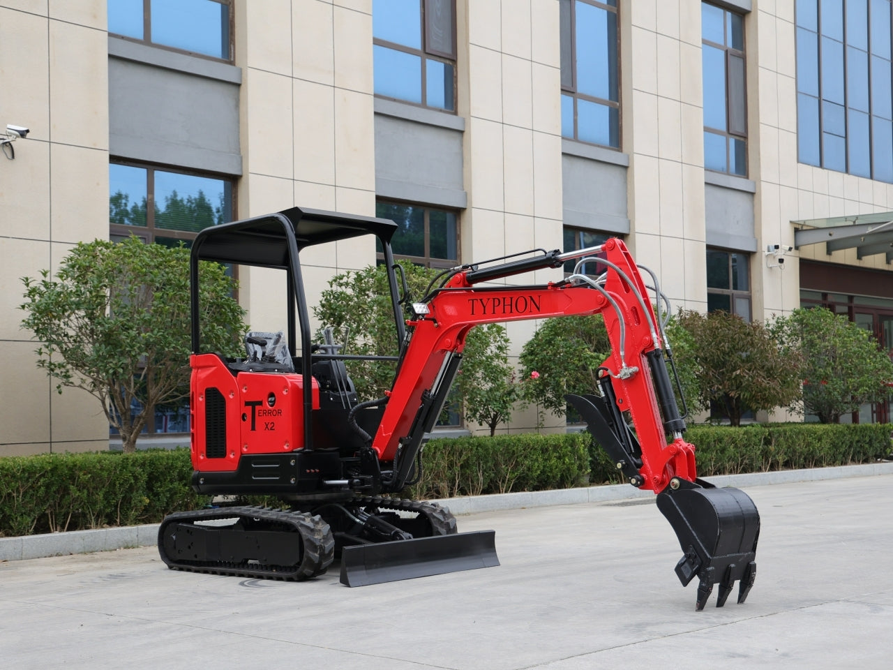TYPHON TERROR X2 STORM Mini Excavator 2.5 Ton Diesel Perkins Engine - New Excavator For Sale
