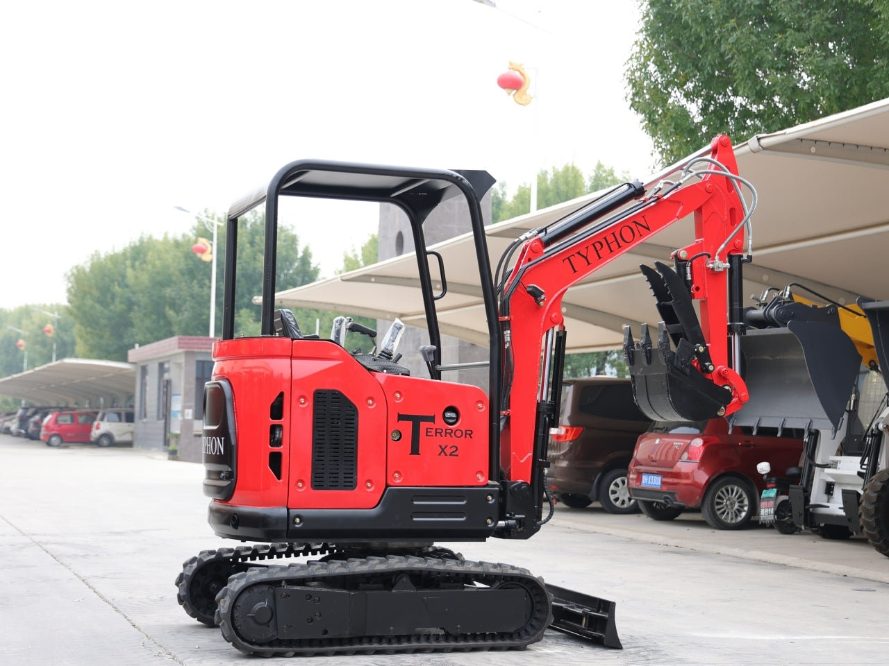 TYPHON TERROR X2 STORM Mini Excavator 2.5 Ton Diesel Perkins Engine - New Excavator For Sale