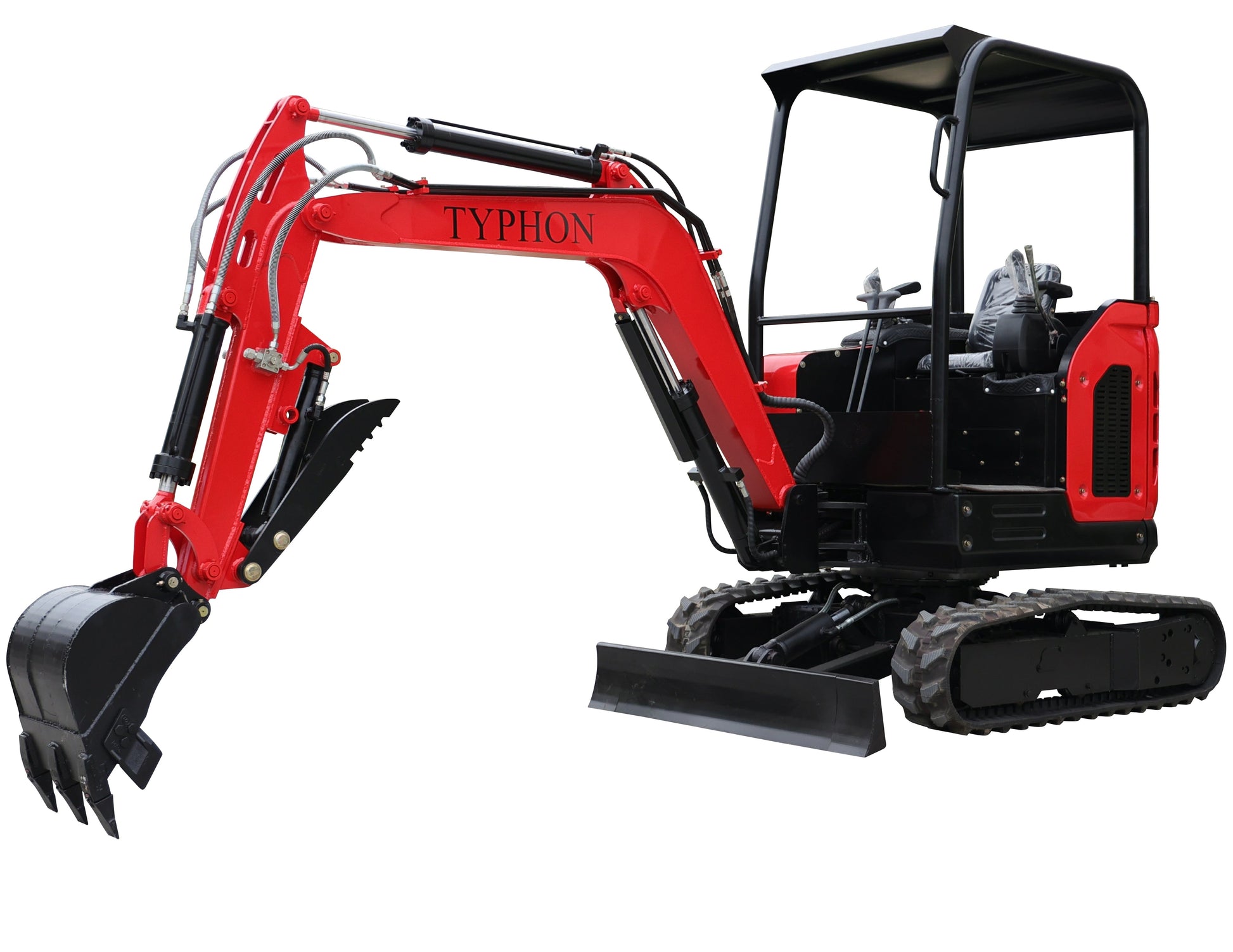 TYPHON TERROR X2 STORM Mini Excavator 2.5 Ton Diesel Perkins Engine - New Excavator For Sale