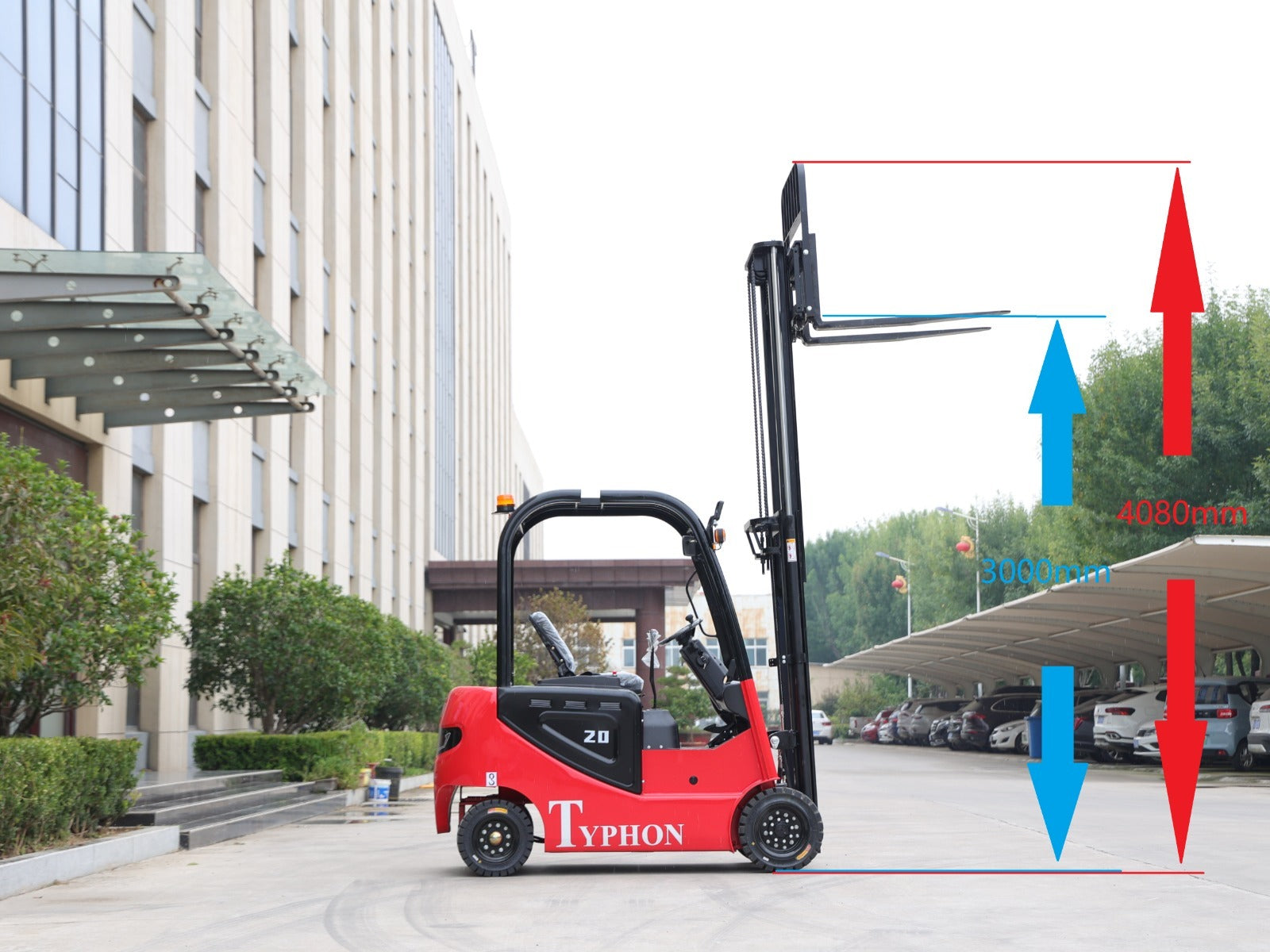 Electric Lift Truck | 3 Ton Forklift Truck | New Excavator For Sale