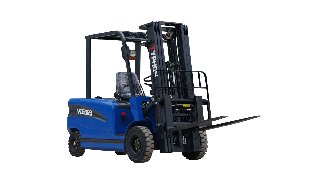 TYPHON VIGOR 3.0 Blue Electric Forklift 3 Ton Lifter