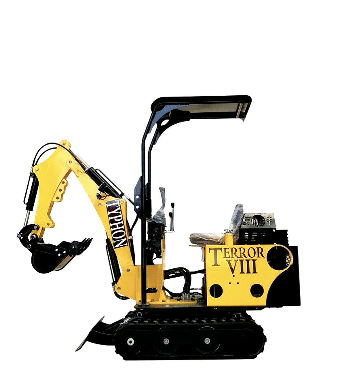 TYPHON TERROR On Tracks VIII 800kg Mini Excavator