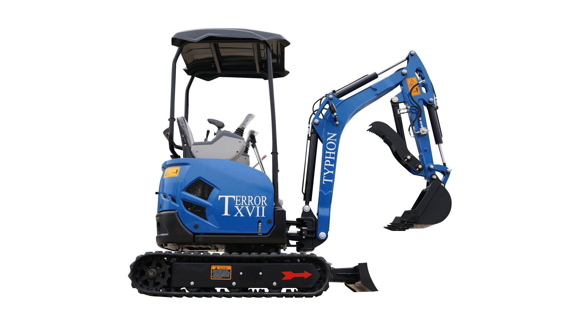2025 3800 lb TYPHON TERROR XVII Mini Excavator