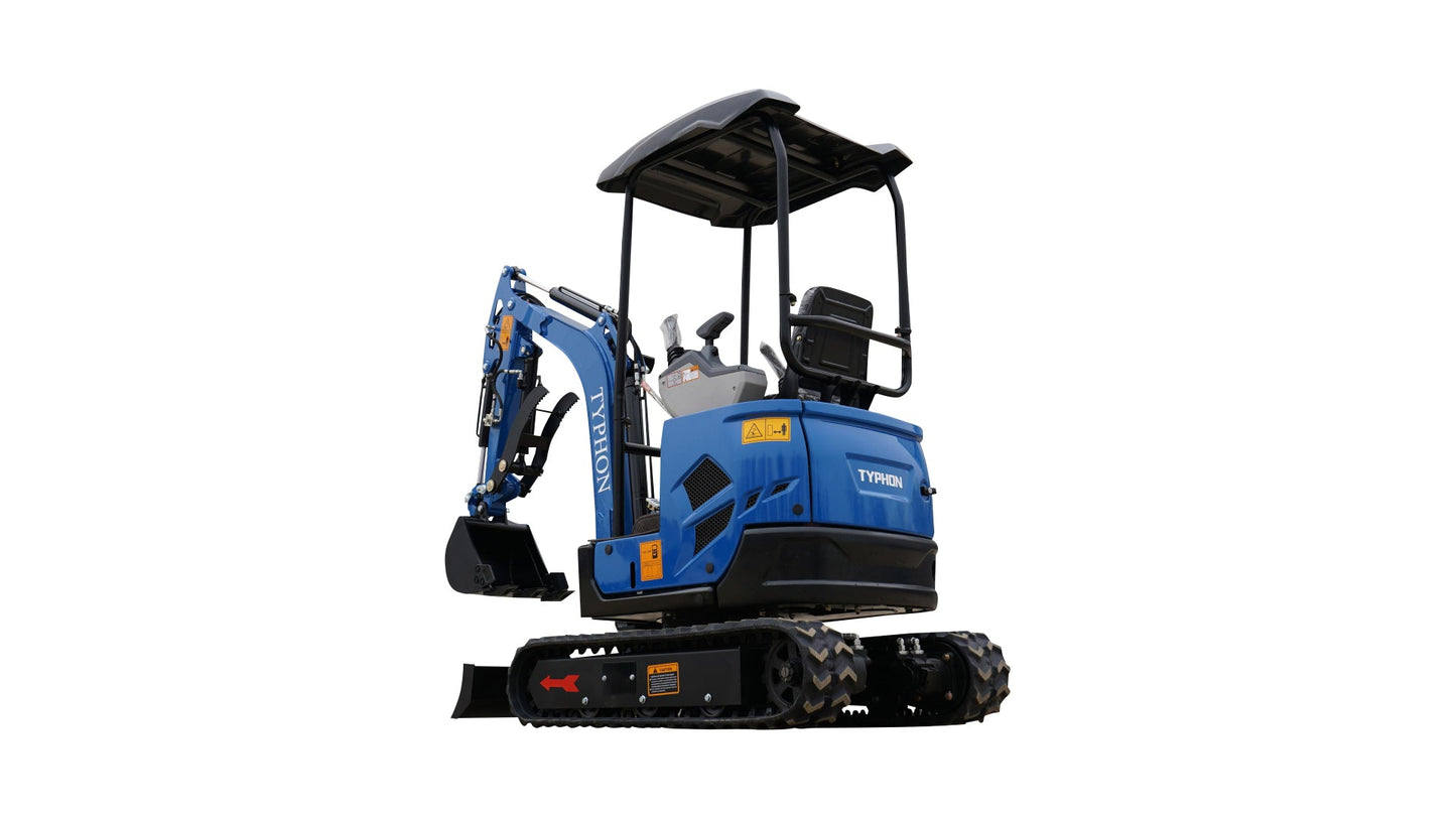 2025 3800 lb TYPHON TERROR XVII Mini Excavator