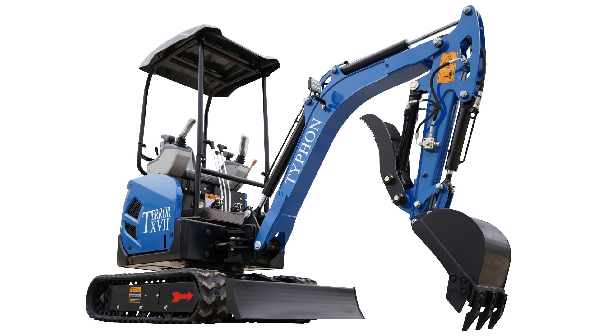 2025 3800 lb TYPHON TERROR XVII Mini Excavator