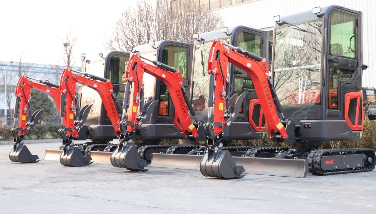 TYPHON 18 FLEX 1.8 Ton Mini Excavator USA - New Excavator For Sale