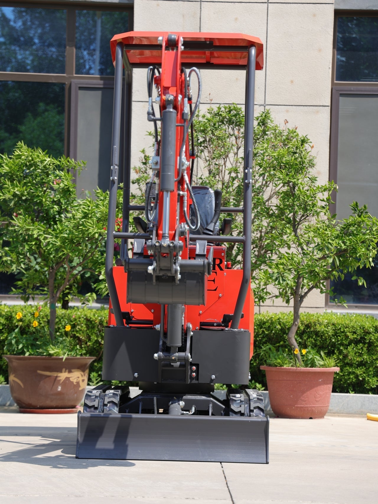 TYPHON TERROR ONE STORM Mini Excavator – 1 Ton Trench Digger with Canopy, Hydraulic Thumb Clip, Hydraulic Oil Cooler, 13.5hp B&S Engine USA - New Excavator For Sale