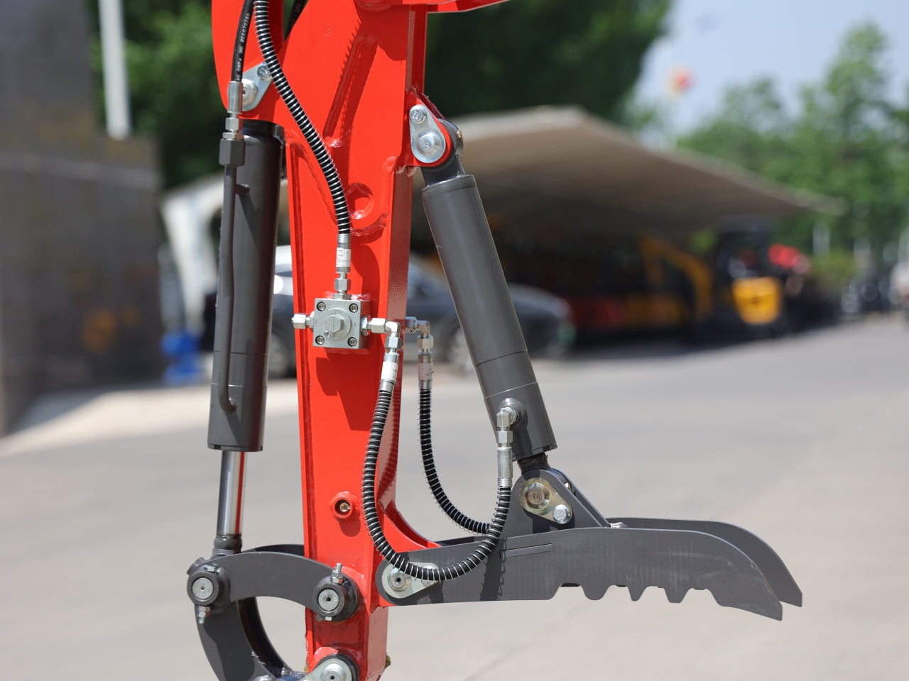 TYPHON TERROR ONE STORM Mini Excavator – 1 Ton Trench Digger with Canopy, Hydraulic Thumb Clip, Hydraulic Oil Cooler, 13.5hp B&S Engine USA - New Excavator For Sale