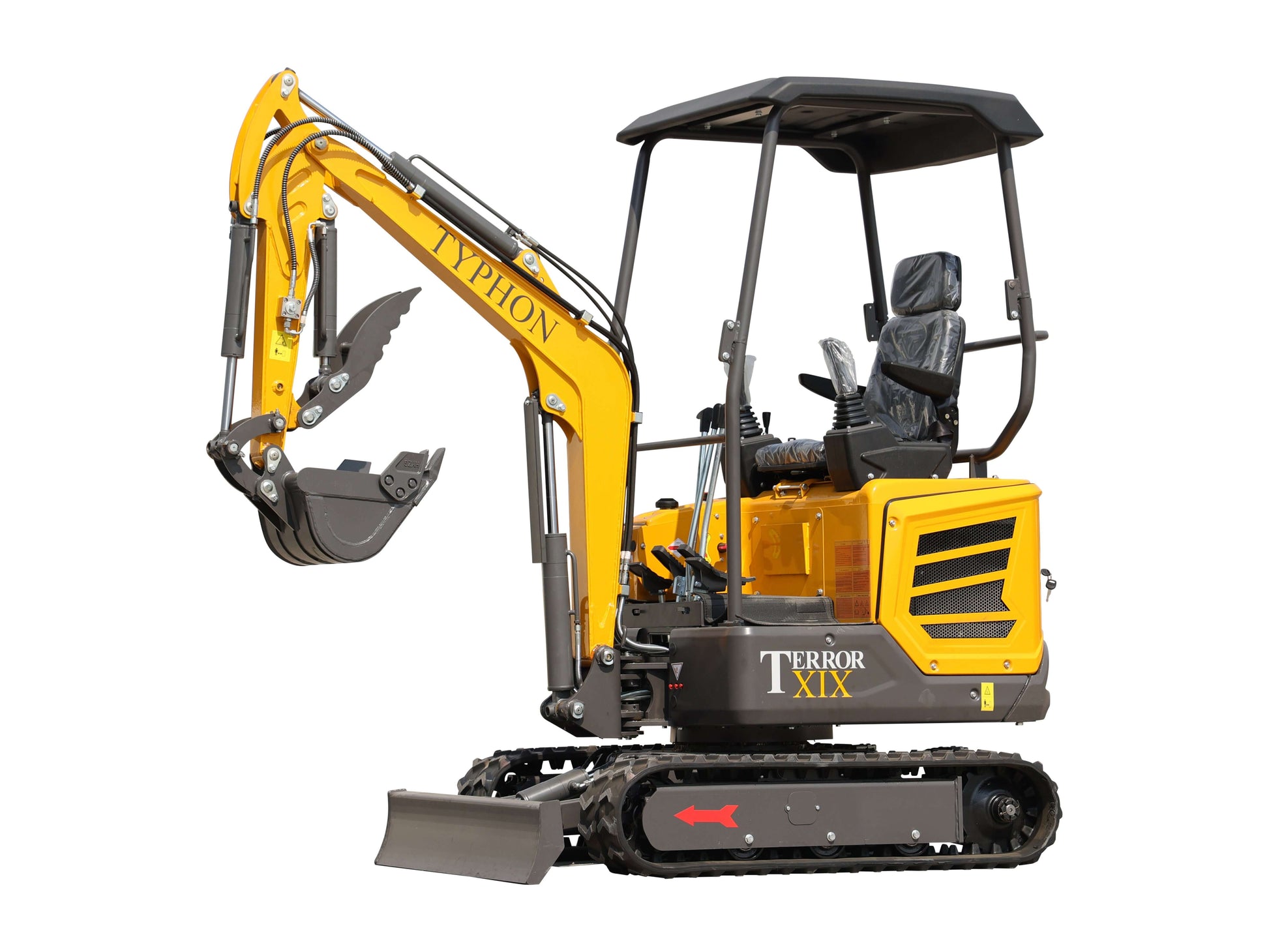 TYPHON TERROR XIX STORM Mini Excavator – 1.8 Ton Trench Digger