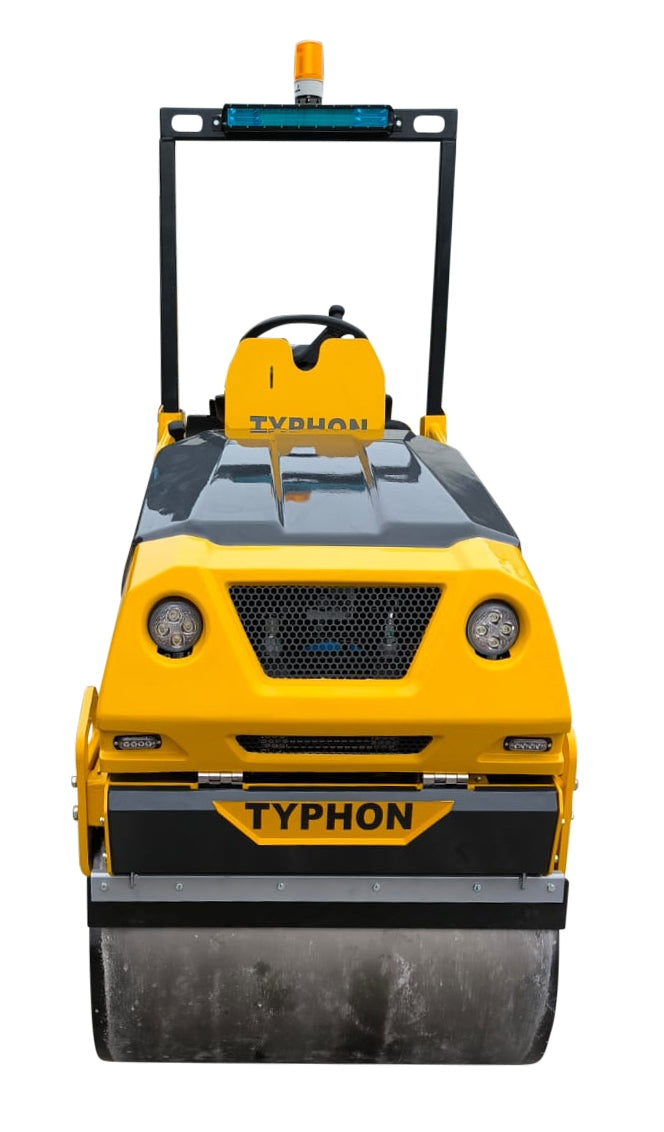 TYPHON FURY 1.5 Ton Vibratory Compactor Asphalt Roller USA - New Excavator For Sale