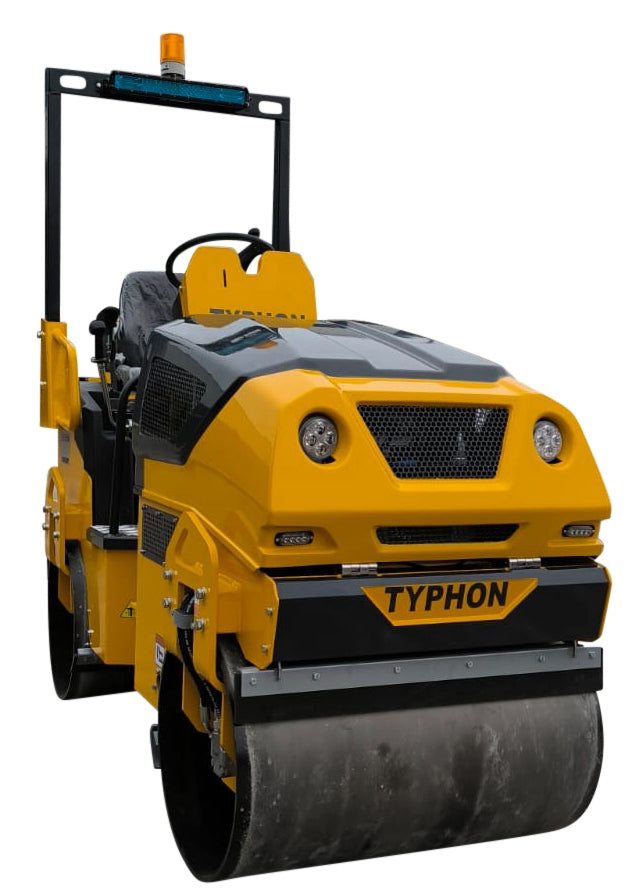 TYPHON FURY 1.5 Ton Vibratory Compactor Asphalt Roller USA - New Excavator For Sale