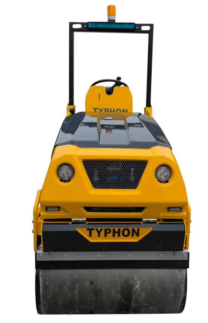 TYPHON FURY 1.5 Ton Vibratory Compactor Asphalt Roller USA - New Excavator For Sale