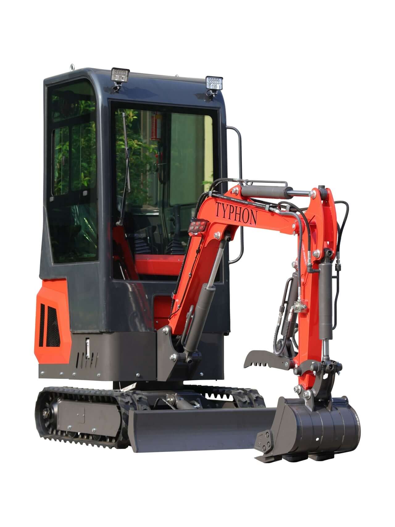 TYPHON TERROR ONE Mini Excavator – 1.1 Ton Trench Digger
