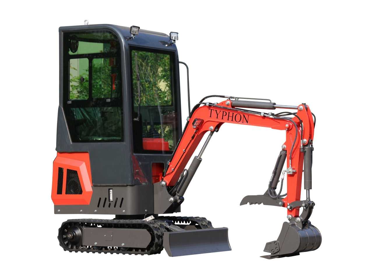 TYPHON TERROR ONE Mini Excavator – 1.1 Ton Trench Digger