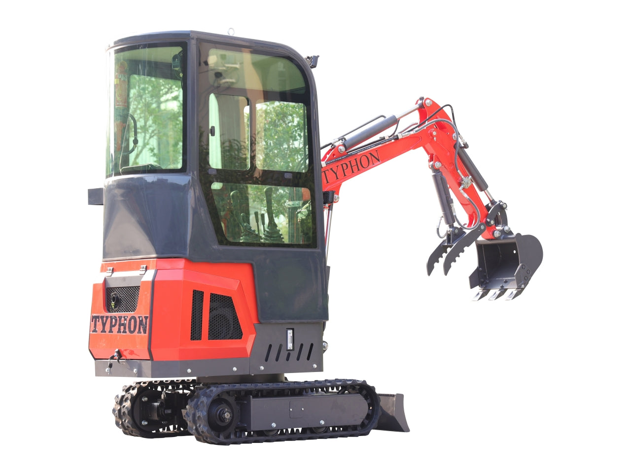 TYPHON TERROR ONE Mini Excavator – 1.1 Ton Trench Digger