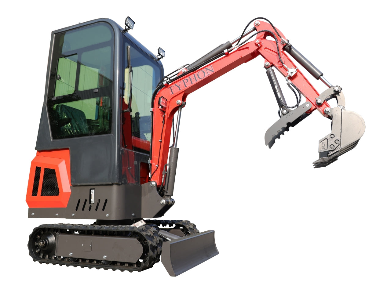 TYPHON TERROR ONE Mini Excavator – 1.1 Ton Trench Digger