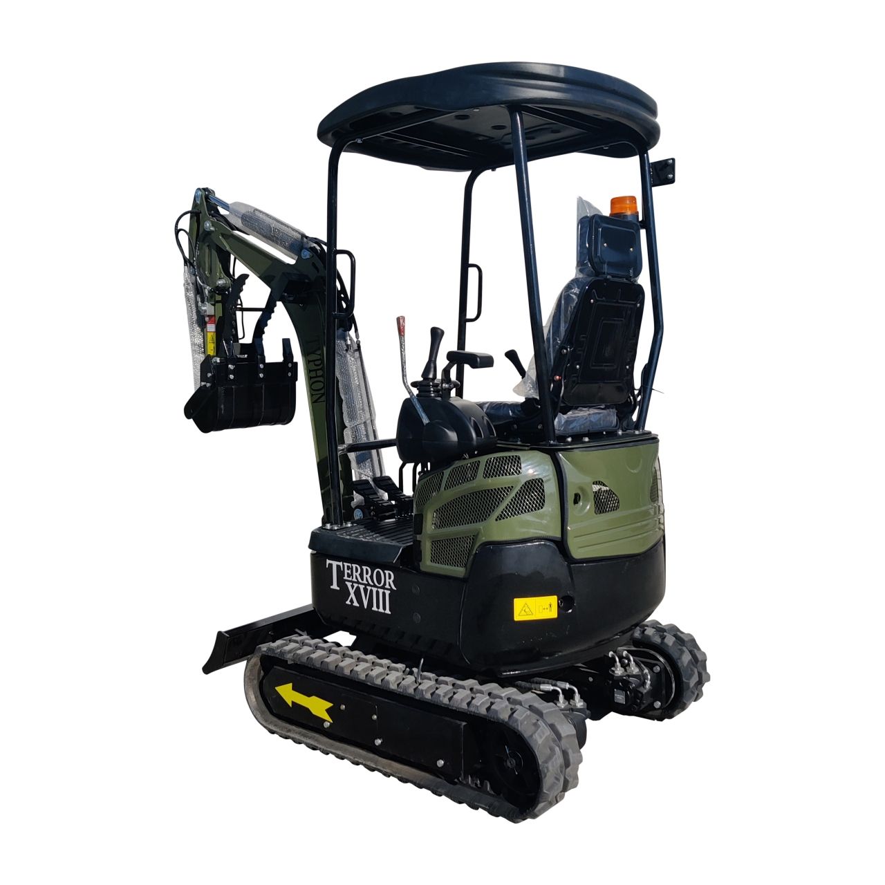 4,000 lb TYPHON TERROR XVIII Mini Excavator