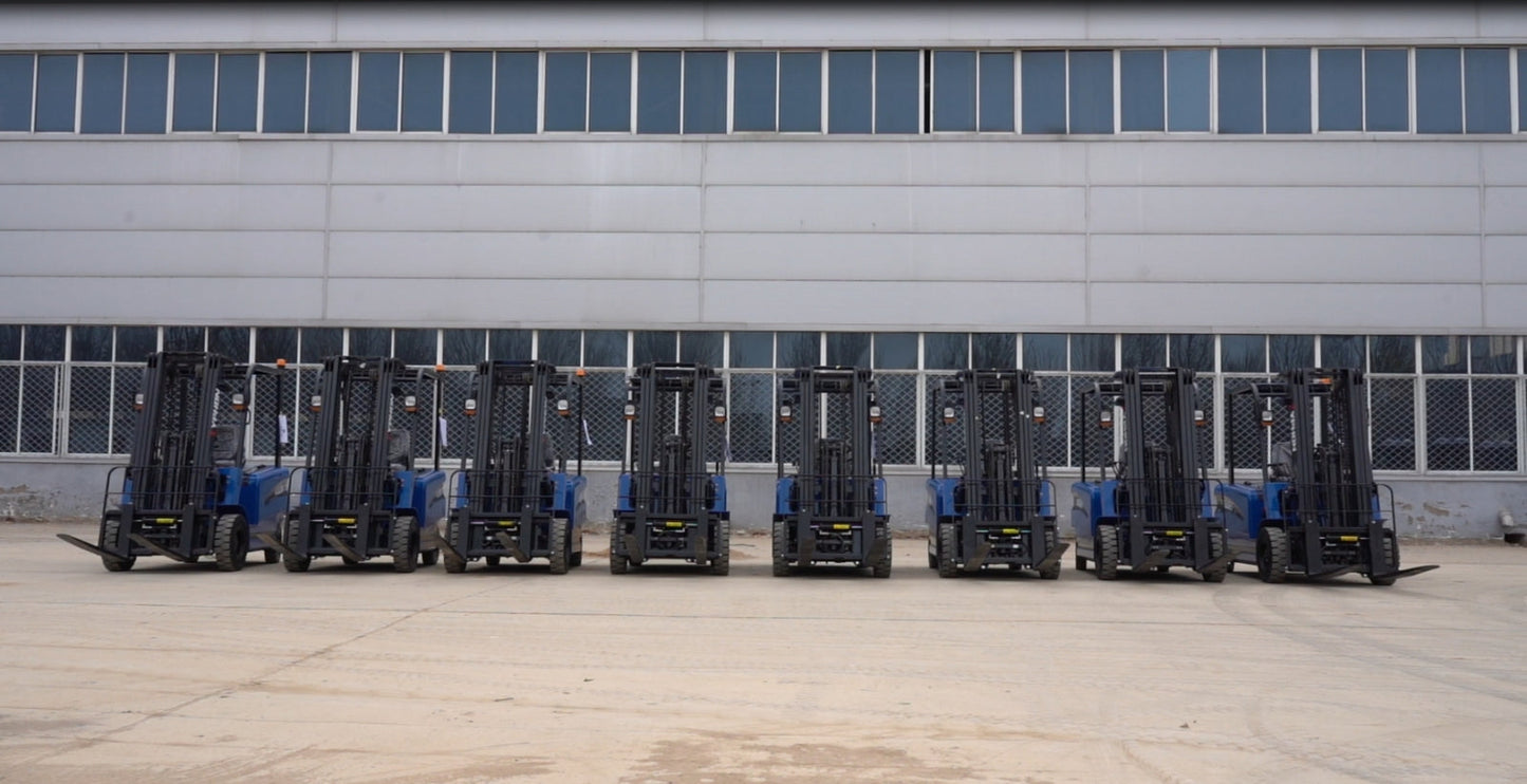 TYPHON VIGOR 3.0 Blue Electric Forklift 3 Ton Lifter