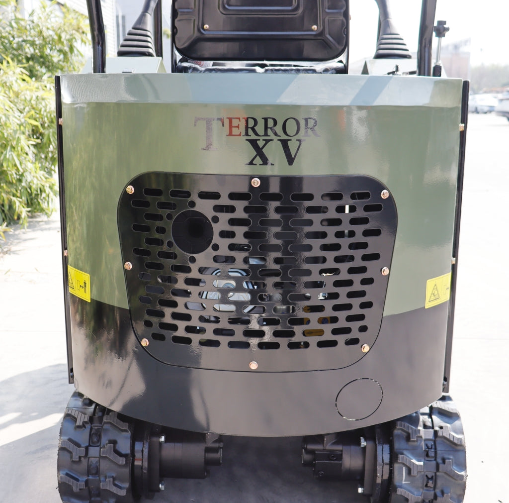 TYPHON TERROR XV STORM Mini Excavator – 1.05 Ton Trench Digger Engine USA