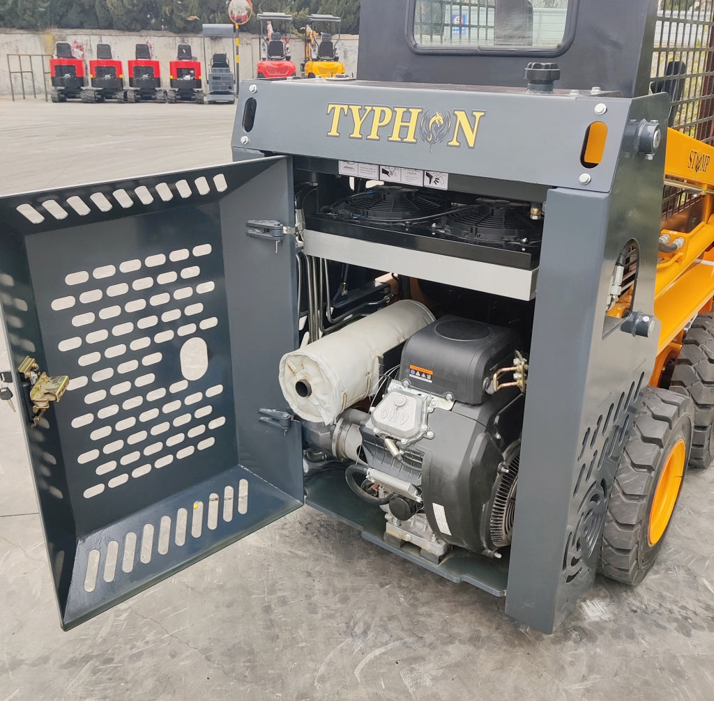 TYPHON STOMP Mini Skid Steer Gas EPA Engine USA