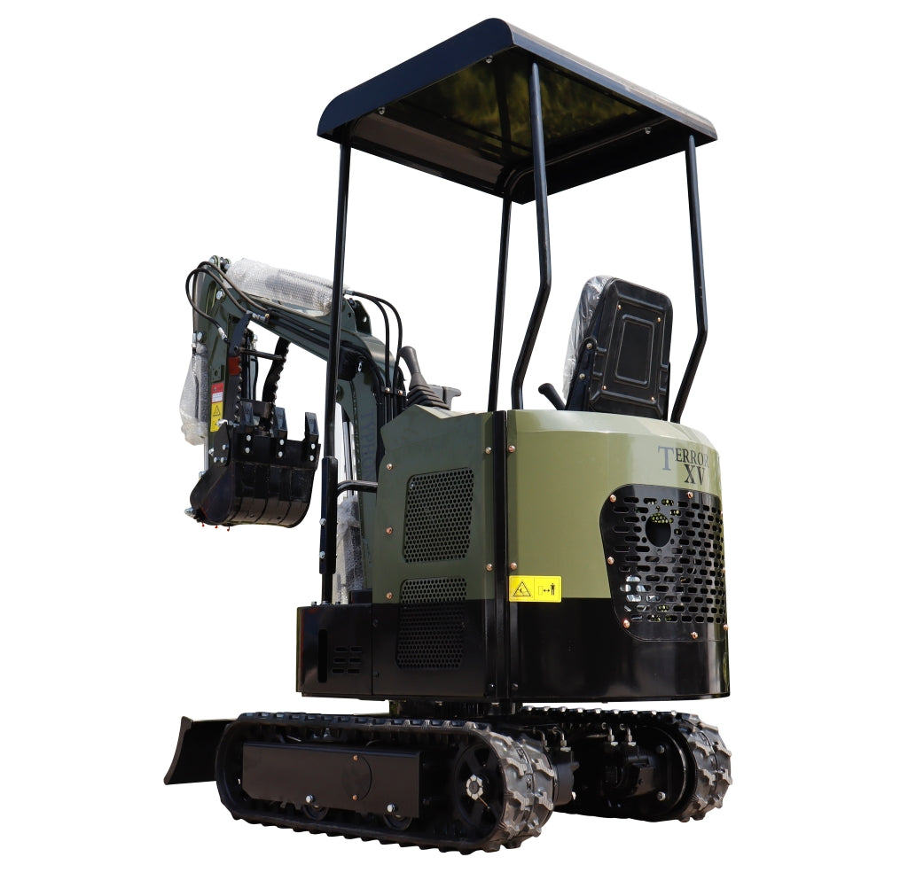 TYPHON TERROR XV STORM Mini Excavator – 1.05 Ton Trench Digger Engine USA
