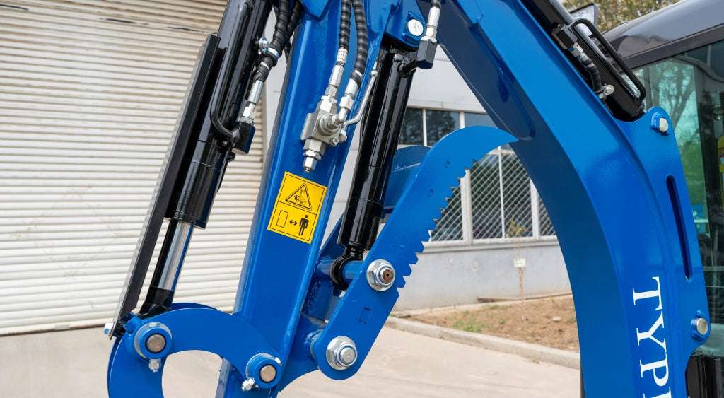 TYPHON 18 FLEX PRO 1.8 Ton Mini Excavator USA with 12 attachments