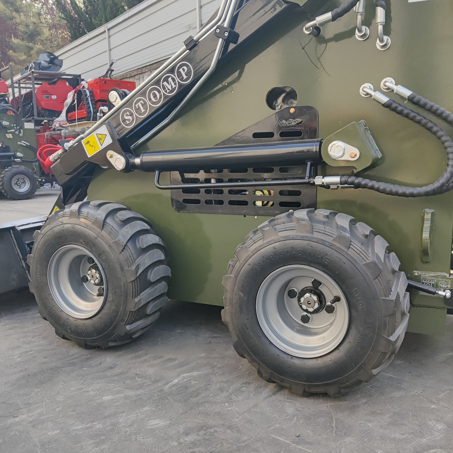 TYPHON STOMP Skid-Steer Loader Wheeled 22.1 HP Honda EPA Gasoline Engine
